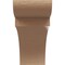 Ekena Millwork 4"W x 12"D x 8"H Classic Yorktown Rough Cedar Woodgrain TimberThane Corbel, Primed Tan CORUR04X12X08YORRCPR - alternate 3
